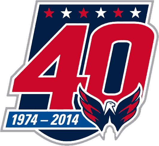 Washington Capitals 2015 Anniversary Logo iron on transfers for T-shirts